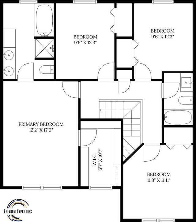 2610 Worthington Dr, Champaign, IL 61822 - home floor plan