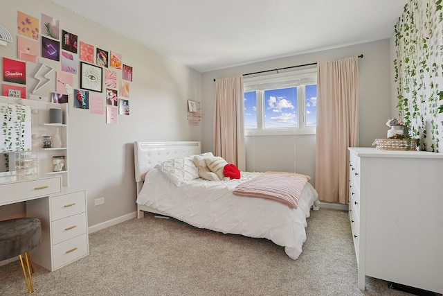 17719 Oakwood Dr, Tinley Park, IL 60487 - bedroom with light colored carpet and baseboards