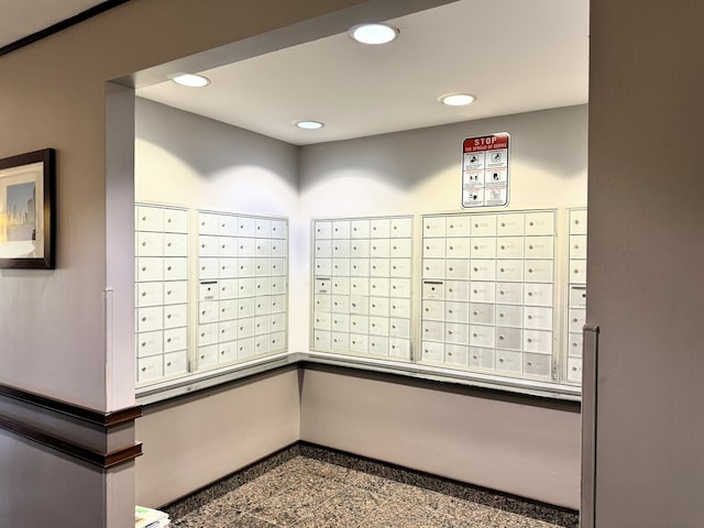 2605 S Indiana Ave Unit 501, Chicago, IL 60616 - view of home's community featuring mail area and recessed lighting
