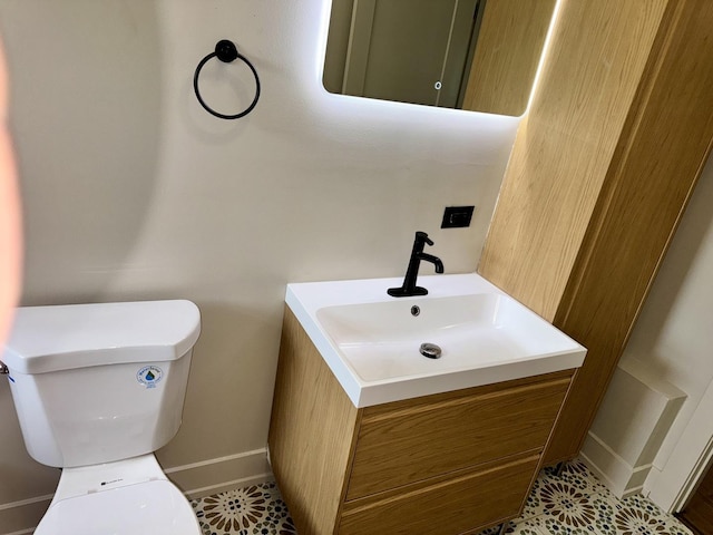 13235 S Vernon Ave, Chicago, IL 60827 - bathroom featuring vanity and tile patterned floors