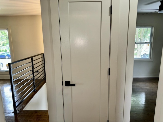 13235 S Vernon Ave, Chicago, IL 60827 - detailed view of wood finished floors and ceiling fan