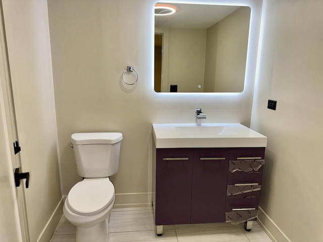 13235 S Vernon Ave, Chicago, IL 60827 - half bathroom with vanity and toilet