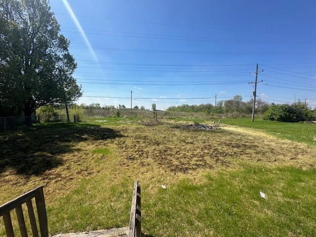 view of yard