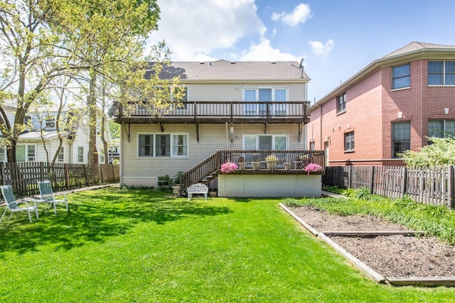 427 Leonard St, Park Ridge, IL 60068 - back of house featuring a deck