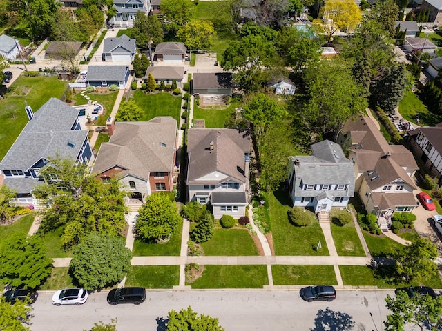 427 Leonard St, Park Ridge, IL 60068 - aerial perspective of suburban area
