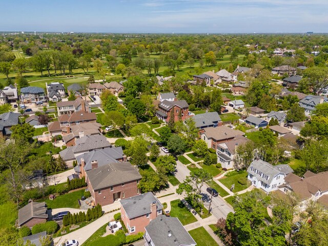427 Leonard St, Park Ridge, IL 60068 - aerial view of property and surrounding area with nearby suburban area