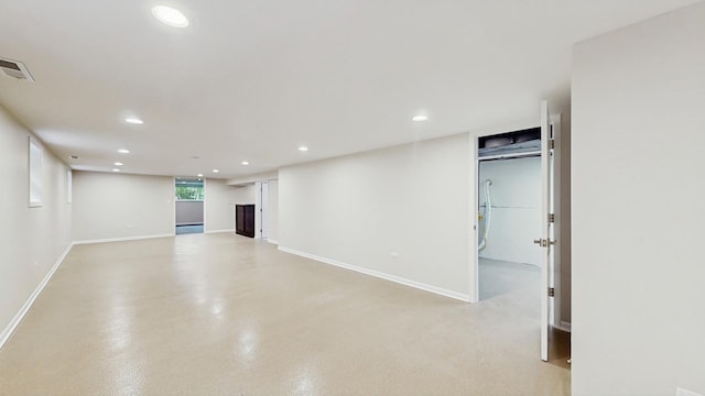 3524 N Natoma Ave, Chicago, IL 60634 - basement featuring recessed lighting and baseboards