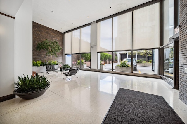 5455 N Sheridan Rd Unit 3804, Chicago, IL 60640 - community lobby with a high ceiling