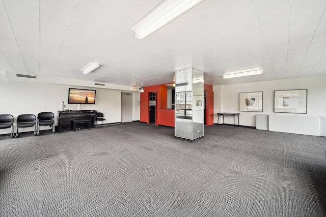 5455 N Sheridan Rd Unit 3804, Chicago, IL 60640 - miscellaneous room featuring dark colored carpet and baseboards