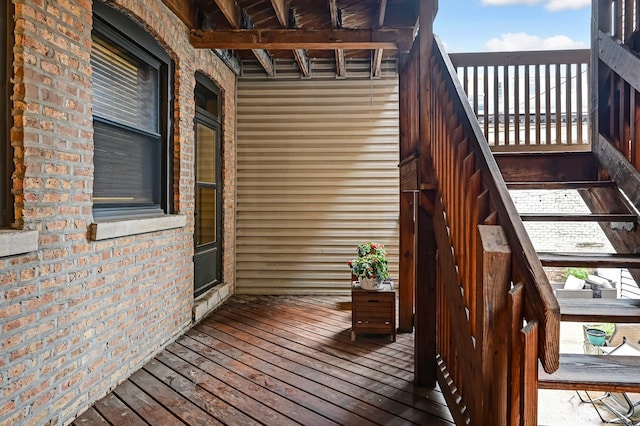 1050 W Buena Ave Unit 1A, Chicago, IL 60613 - view of deck