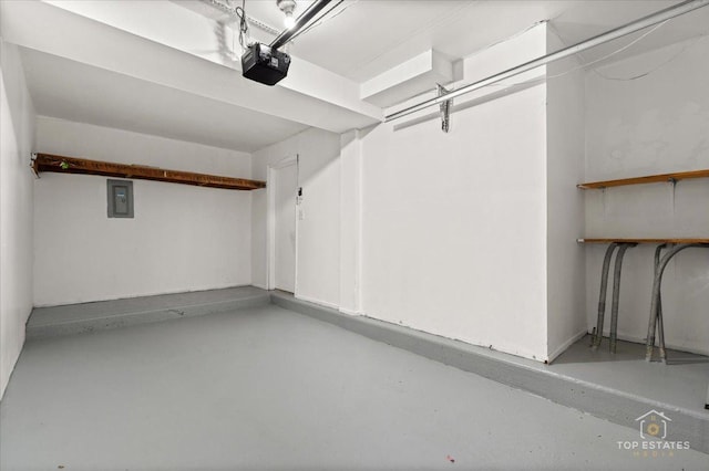 642 Gray Ct Unit 0, Wheeling, IL 60090 - garage with a garage door opener and electric panel