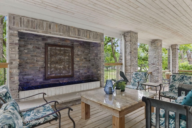 1124 Blackhawk Ave, Mchenry, IL 60051 - view of deck