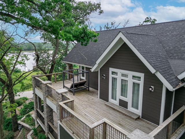 1124 Blackhawk Ave, Mchenry, IL 60051 - view of wooden deck