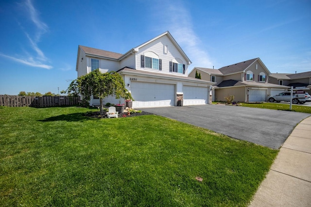2650 Carlisle Ln, Hampshire, IL 60140 - view of front of property with a garage and driveway