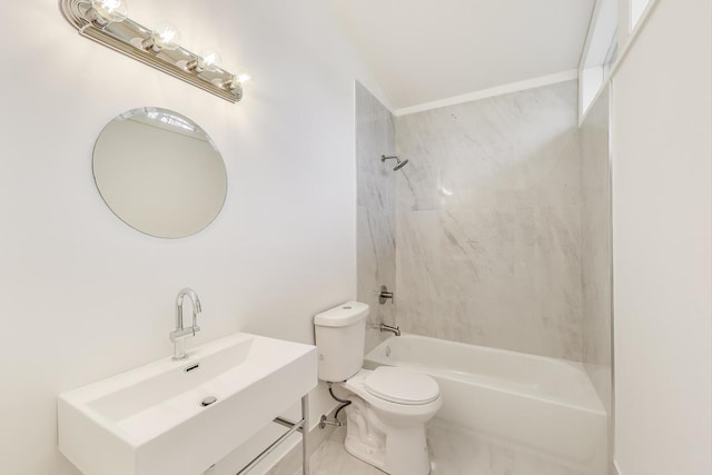 523 Green Bay Rd, Highland Park, IL 60035 - full bathroom with shower / bathtub combination, toilet, and vanity