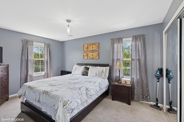 25 E Donovan Ct, Crete, IL 60417 - bedroom featuring carpet, a closet, and baseboards