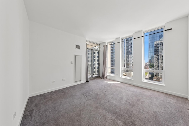 1250 S Michigan Ave Unit 1502, Chicago, IL 60605 - spare room with carpet floors and baseboards