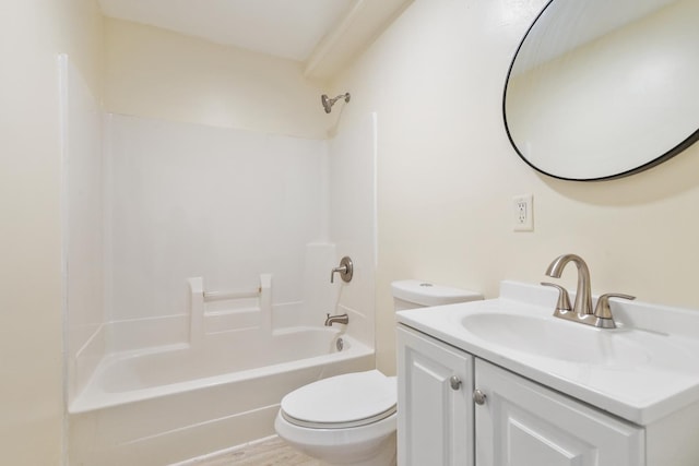 292 W 17th St, Chicago Heights, IL 60411 - full bathroom with toilet, bathtub / shower combination, and vanity