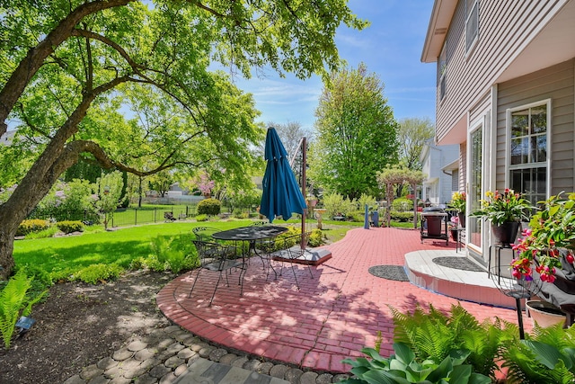 1628 Westminster Dr, Naperville, IL 60563 - view of patio / terrace featuring outdoor dining area