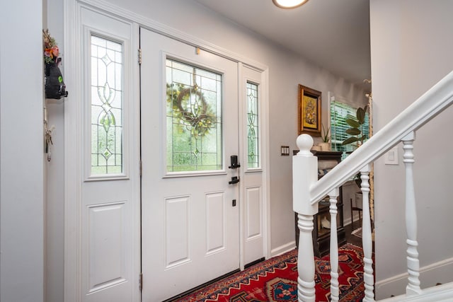 18450 W Streamwood Ct, Gurnee, IL 60031 - foyer with stairway