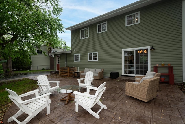 18450 W Streamwood Ct, Gurnee, IL 60031 - view of patio / terrace featuring a fire pit
