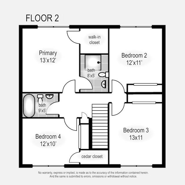 2210 Sandburg Dr, Aurora, IL 60506 - floor plan / room layout