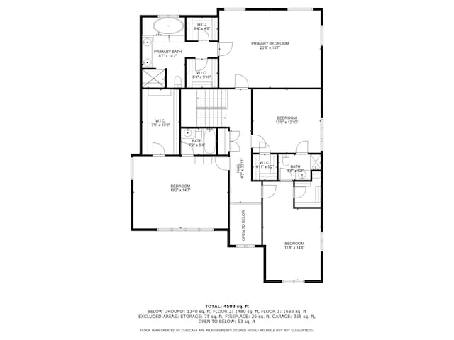 220 Kings Ct, La Grange Park, IL 60526 - property floor plan