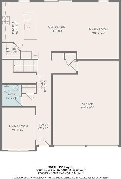 2712 Berrywood Ln, Yorkville, IL 60560 - room layout