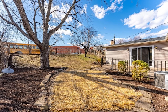 617 Tanglewood Dr, Streamwood, IL 60107 - view of yard featuring cooling unit