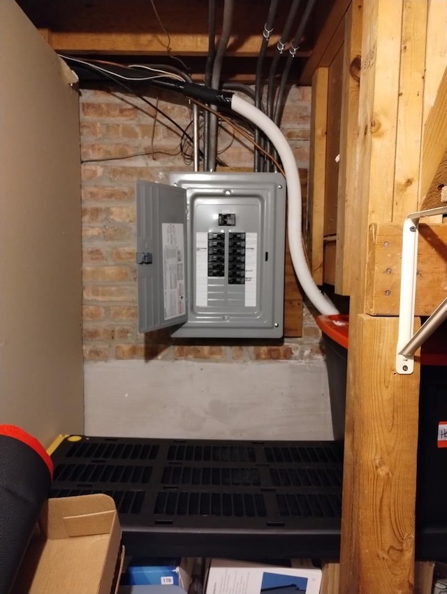 1173 Lucas St, Calumet City, IL 60409 - utility room with electric panel