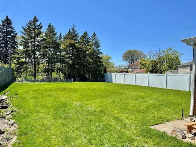8344 N Milwaukee Ave, Niles, IL 60714 - view of yard featuring fence