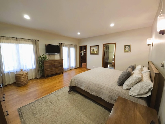 24-114 Lake Carroll Blvd, Lake Carroll, IL 61046 - bedroom with wood finished floors, multiple windows, and recessed lighting