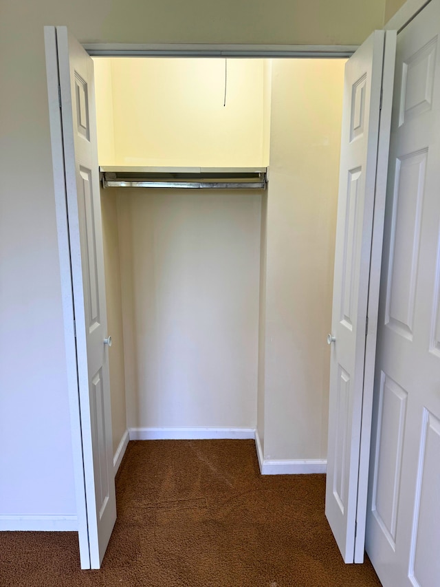 view of closet