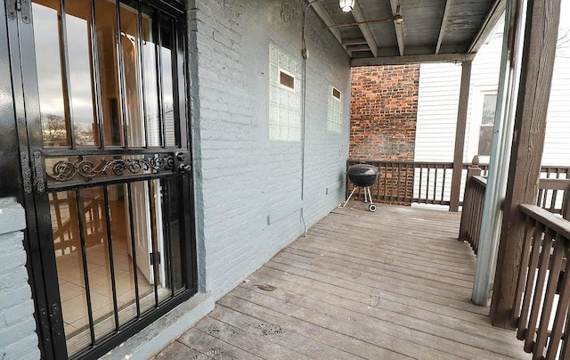 6110 S Saint Lawrence Ave, Chicago, IL 60637 - view of wooden deck