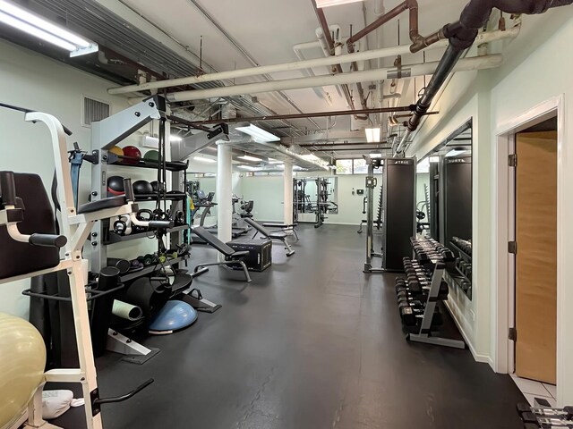 420 S Clinton St Unit 416A, Chicago, IL 60607 - view of exercise room