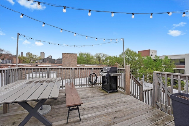 2435 N Sheffield Ave Unit 10, Chicago, IL 60614 - deck featuring a grill