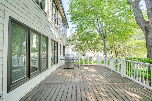 1565 Winberie Ct, Naperville, IL 60564 - wooden deck featuring a grill