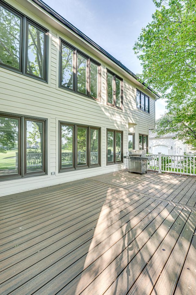 1565 Winberie Ct, Naperville, IL 60564 - deck featuring grilling area