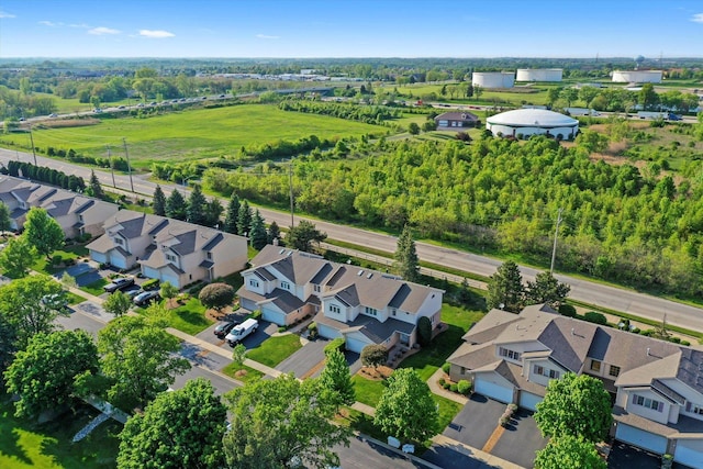 11046 Quail Dr, Mokena, IL 60448 - aerial perspective of suburban area
