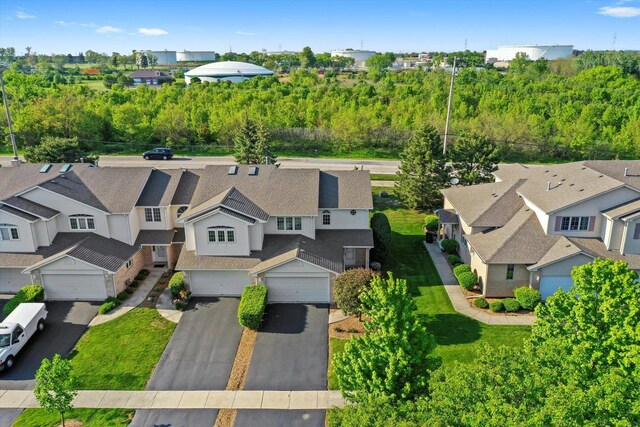 11046 Quail Dr, Mokena, IL 60448 - aerial perspective of suburban area