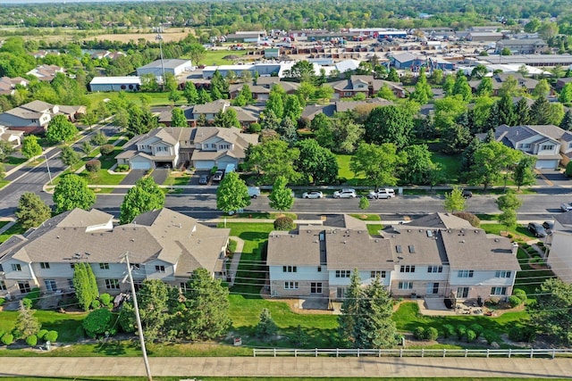 11046 Quail Dr, Mokena, IL 60448 - aerial view of property and surrounding area featuring nearby suburban area