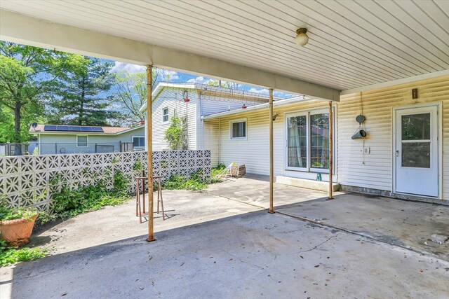 7 Birch Ln, Villa Grove, IL 61956 - view of patio / terrace with fence