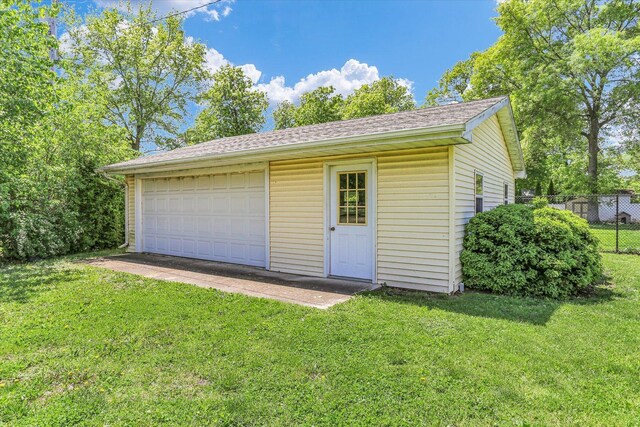 7 Birch Ln, Villa Grove, IL 61956 - view of detached garage