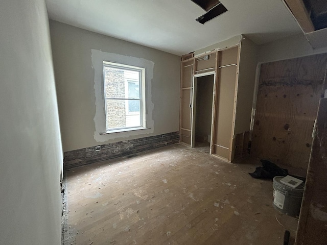 view of unfurnished bedroom