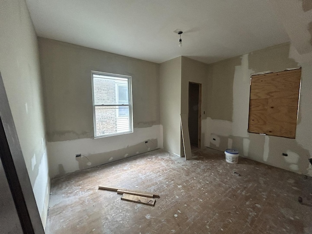 view of unfurnished room
