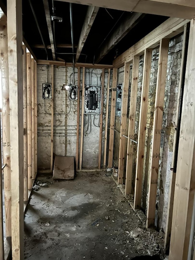 miscellaneous room featuring electric panel