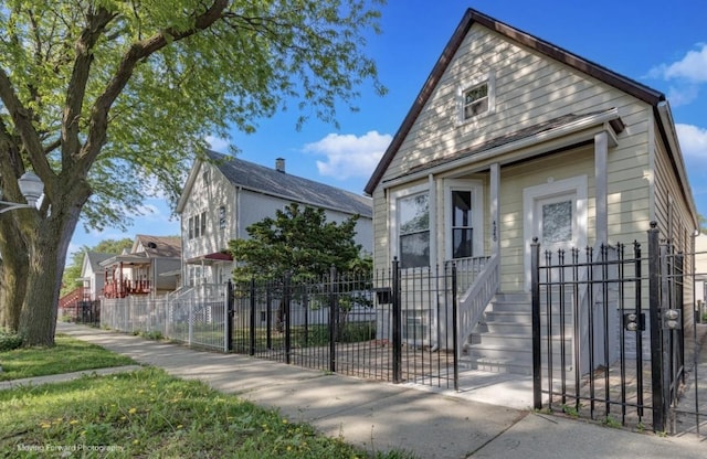 4240 S Campbell Ave, Chicago, IL 60632 - view of front of home featuring a fenced front yard