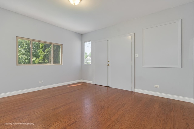 4240 S Campbell Ave, Chicago, IL 60632 - entryway with baseboards and wood finished floors