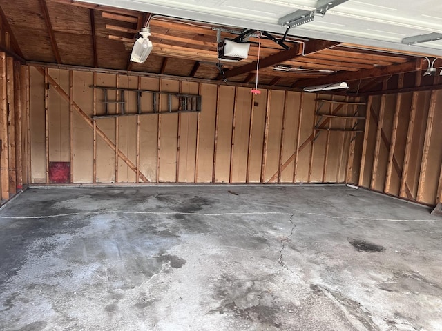 17814 Burnham Ave, Lansing, IL 60438 - garage with a garage door opener