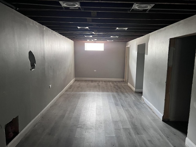17814 Burnham Ave, Lansing, IL 60438 - basement featuring wood finished floors